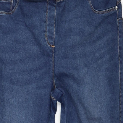 Womens UK Size 32 in Preworn Regular Fit Jegging Blue Jeans