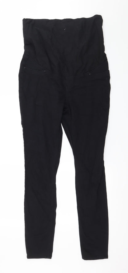 Womens UK Size M H&M Regular Fit Skinny Black Jeans