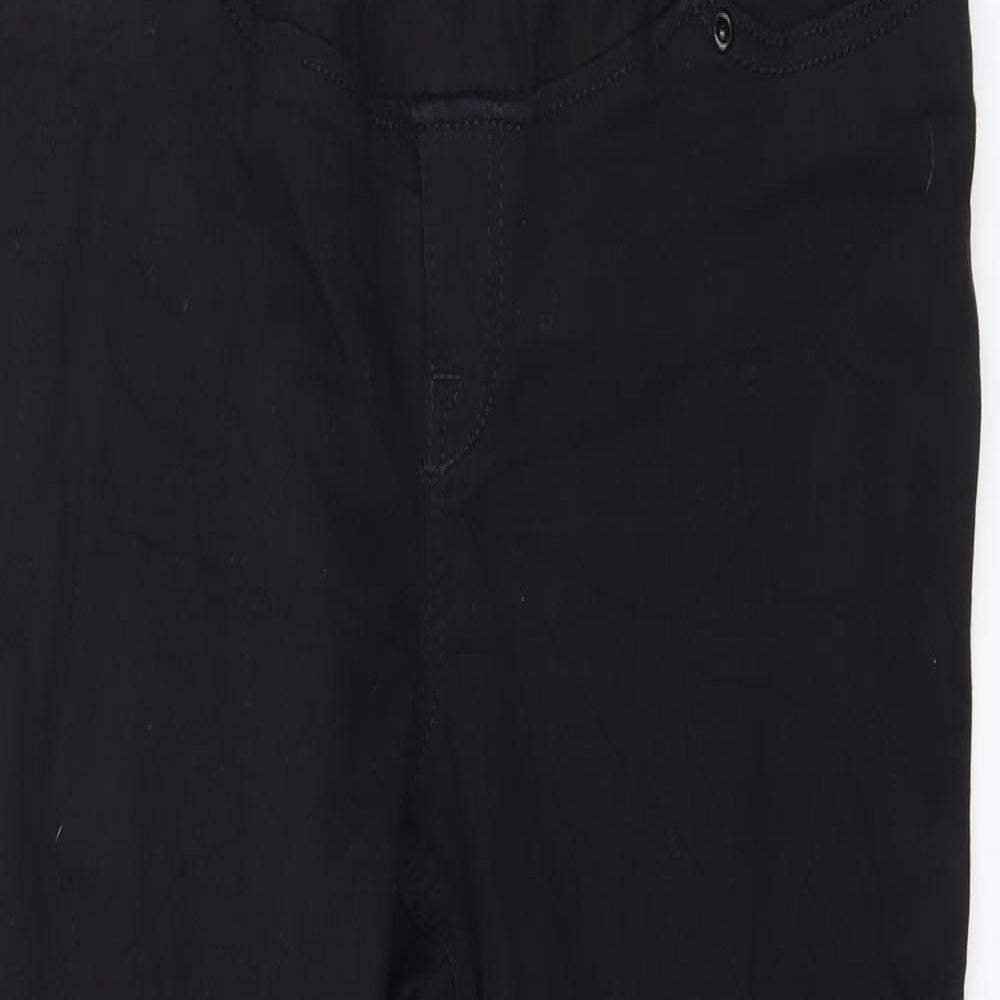 Womens UK Size M H&M Regular Fit Skinny Black Jeans