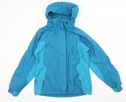 Womens UK Size 10 Mountain Life Black Jacket