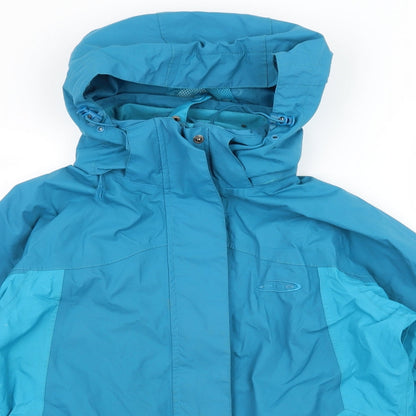 Womens UK Size 10 Mountain Life Black Jacket