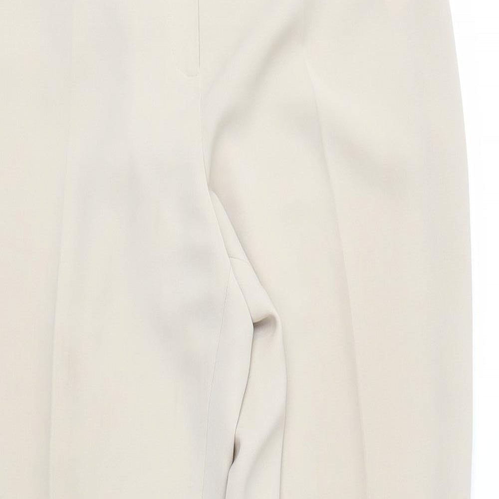 Womens UK Size 34 in NEXT Regular Fit  Beige Trousers