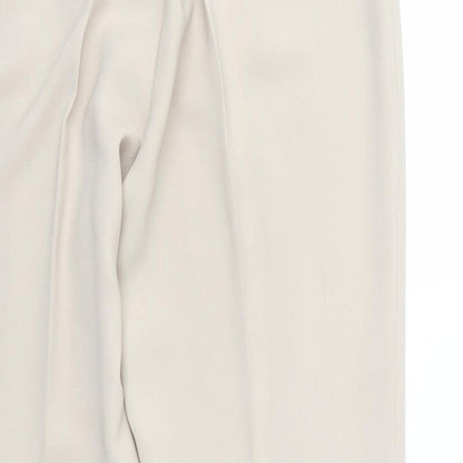 Womens UK Size 34 in NEXT Regular Fit  Beige Trousers