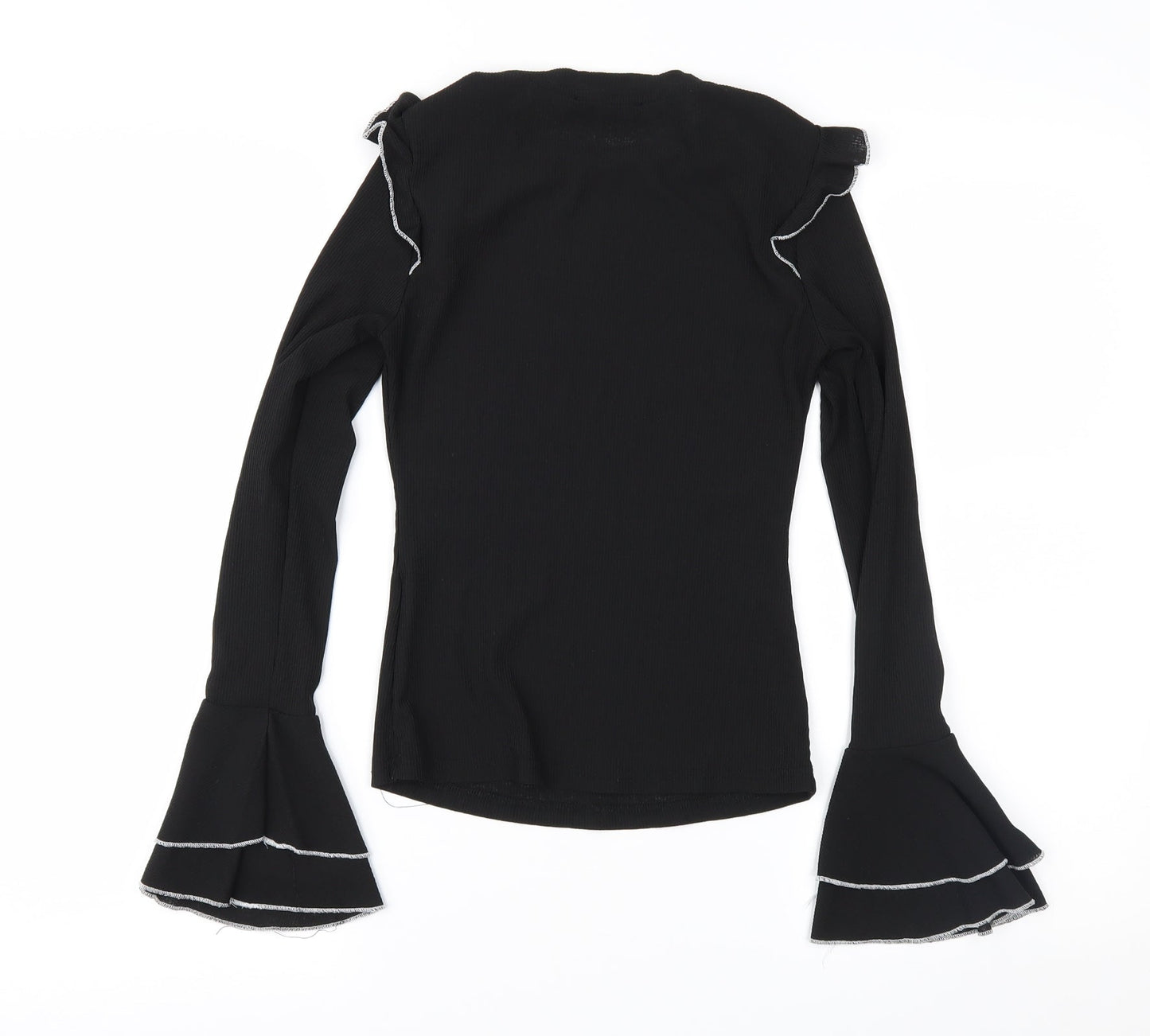 SheIn Womens Black   Basic Blouse Size S