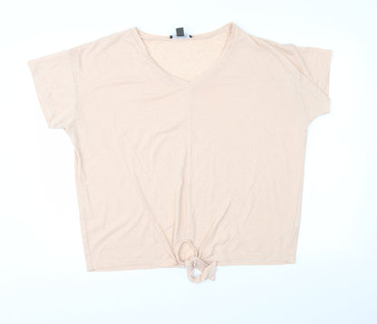 Primark Womens Pink   Basic T-Shirt Size L