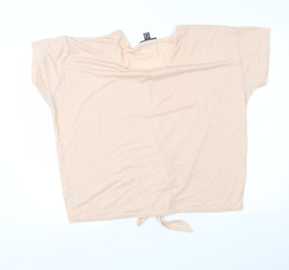 Primark Womens Pink   Basic T-Shirt Size L