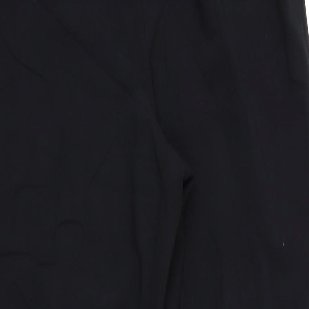 Womens UK Size 14 Marks and Spencer Regular Fit  Black Trousers