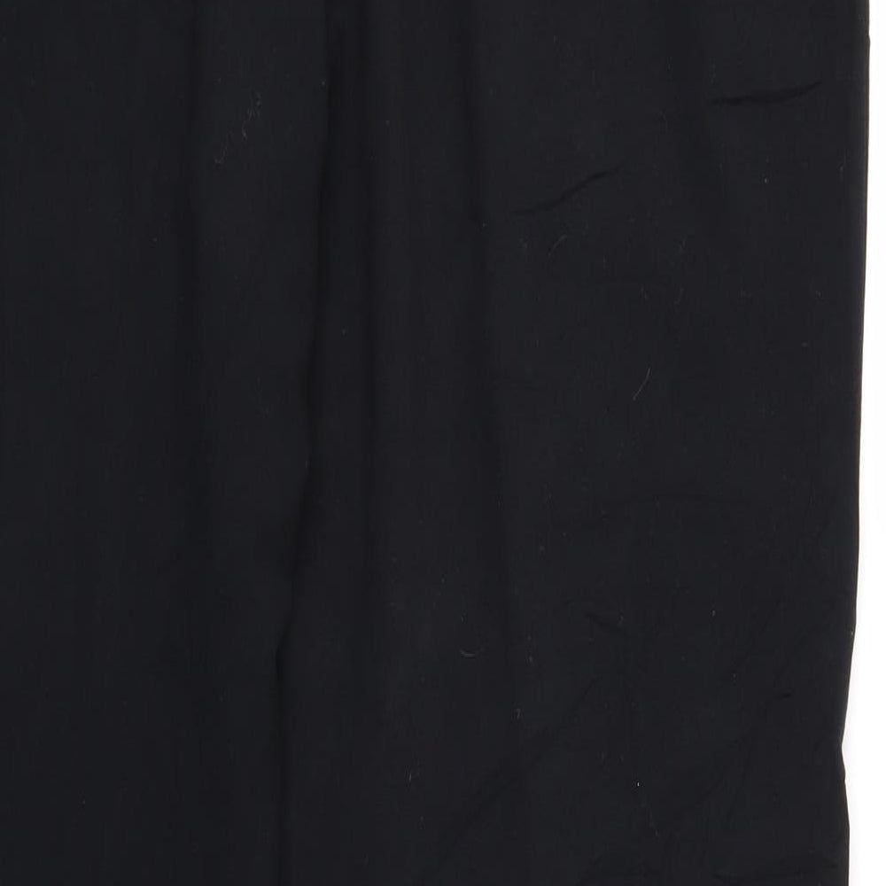 Womens UK Size 14 Marks and Spencer Regular Fit  Black Trousers