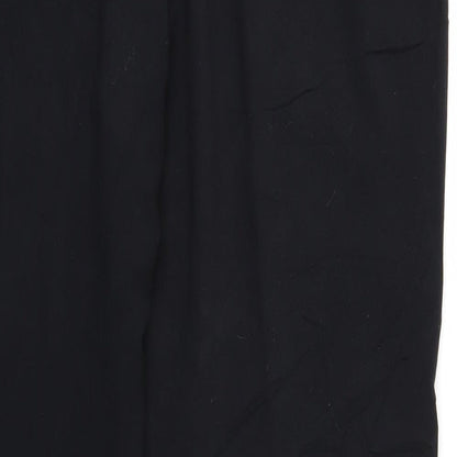 Womens UK Size 14 Marks and Spencer Regular Fit  Black Trousers