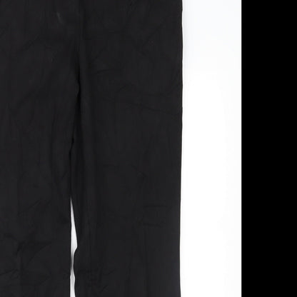 TU Womens Black   Trousers  Size 16 L29 in