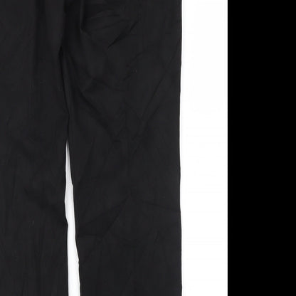 TU Womens Black   Trousers  Size 16 L29 in