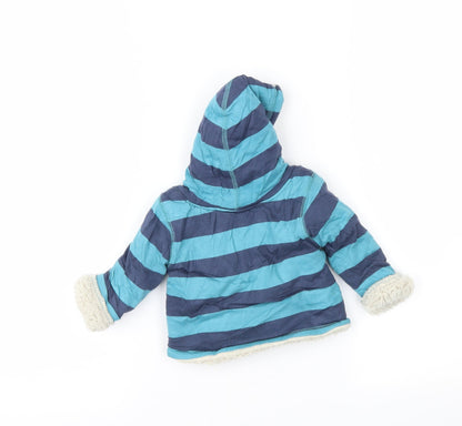 Lilly & Sid Baby Black Striped  Jacket  Size 0-3 Months