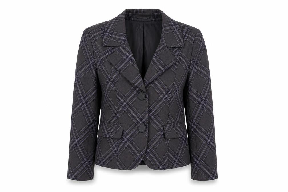 Womens UK Size 14 Minuet Regular Grey Suit Jacket