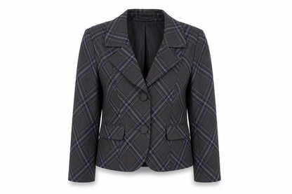 Womens UK Size 14 Minuet Regular Grey Suit Jacket