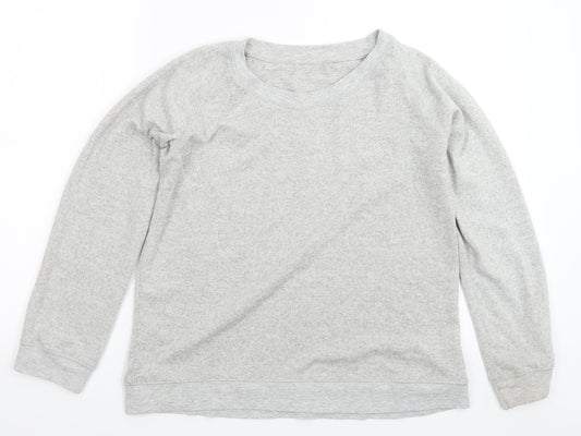 Peacocks Womens Grey  Knit Pullover Jumper Size 16