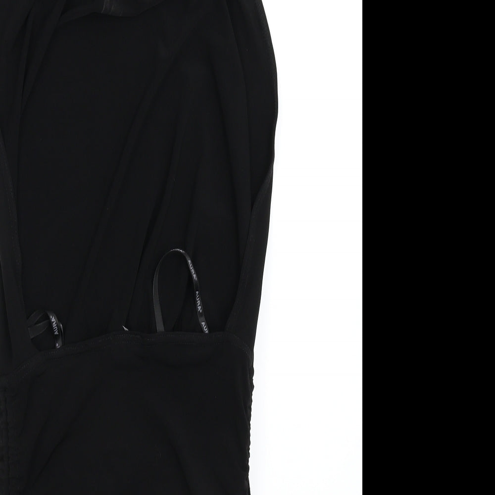 AURA Womens Black   Mini  Size L