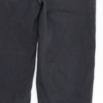 Denim & Co. Womens Grey  Denim Skinny Jeans Size 10 L29 in