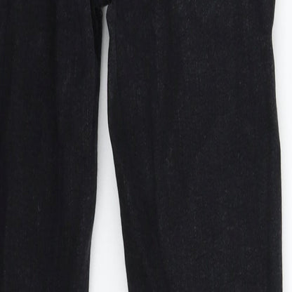 Denim & Co. Womens Black  Denim Skinny Jeans Size 10 L27 in