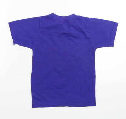 King Punjab Boys Blue   Basic T-Shirt Size XS