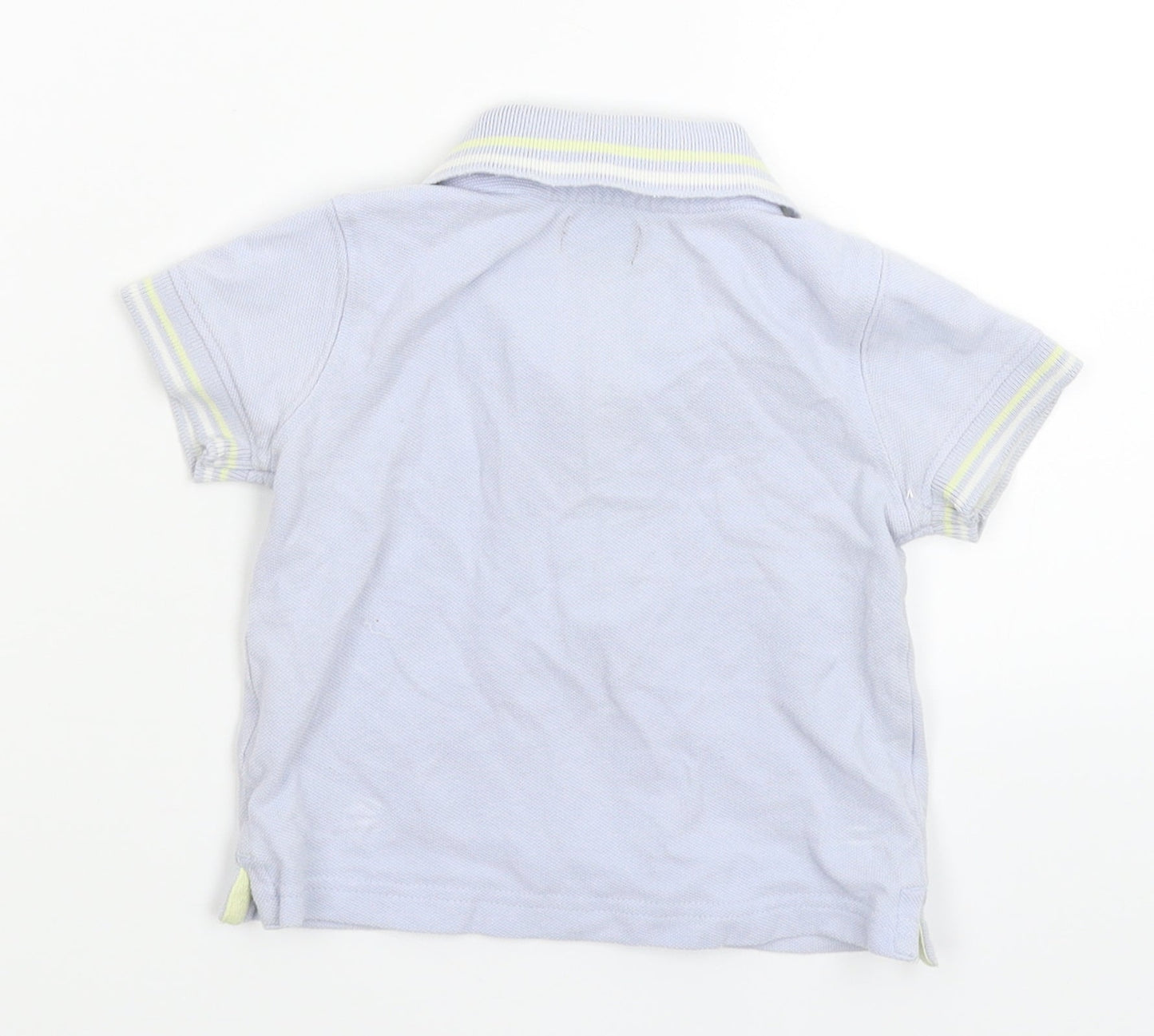 Mini Club Baby Blue   Basic Polo Size 9-12 Months