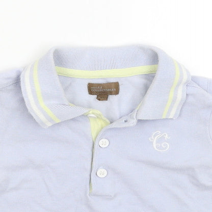 Mini Club Baby Blue   Basic Polo Size 9-12 Months