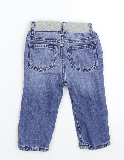 Gap Baby Blue  Denim Capri Jeans Size 9-12 Months