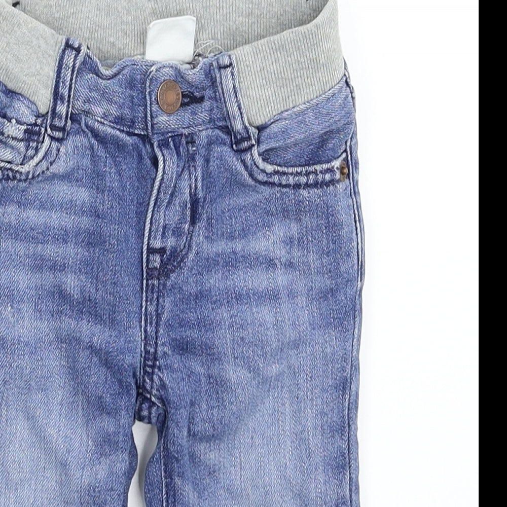 Gap Baby Blue  Denim Capri Jeans Size 9-12 Months