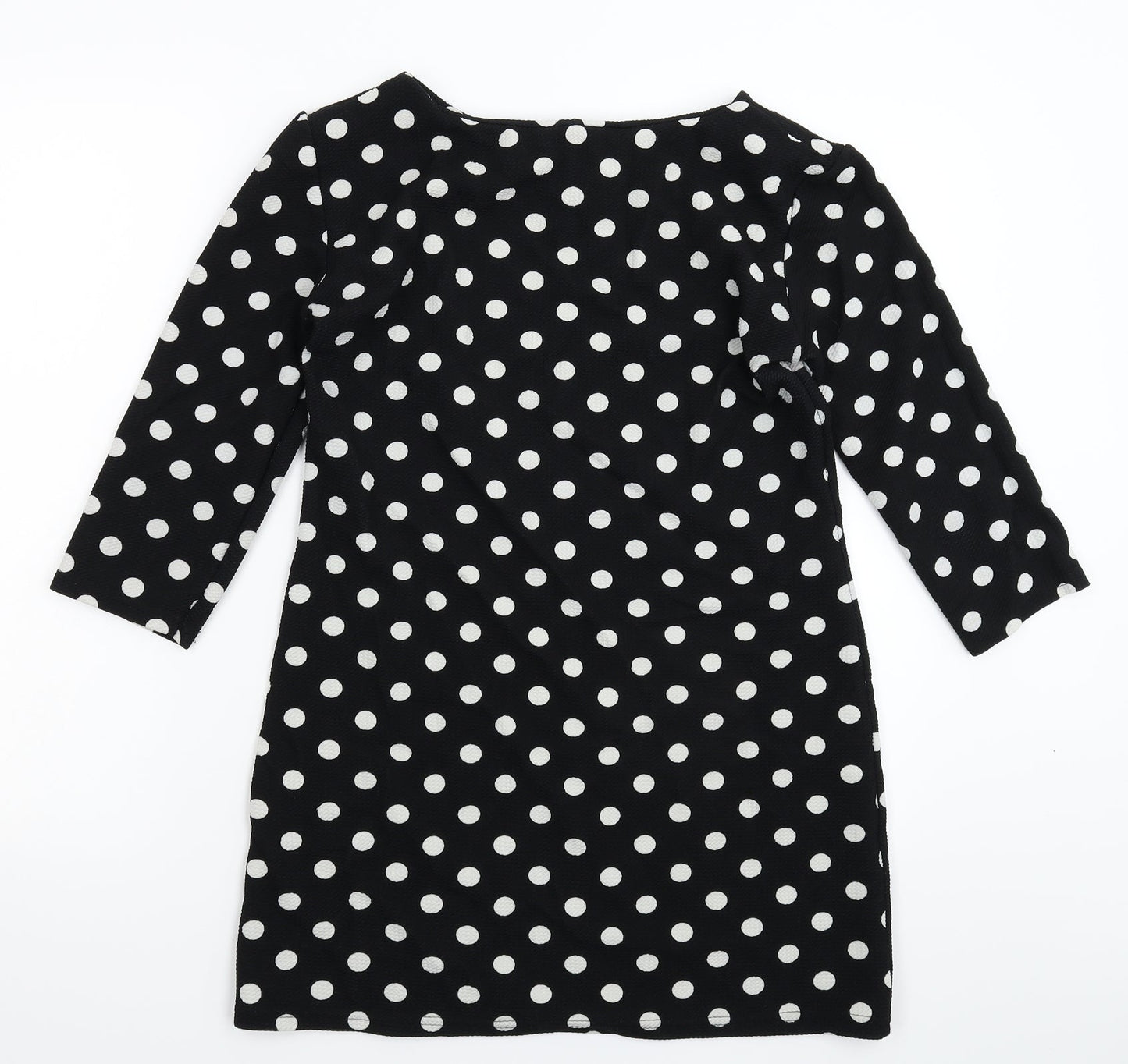 Preworn Womens Black Polka Dot  Mini  Size S
