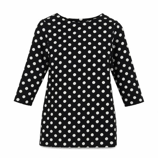 Womens Black Polka Dot  Mini  Size S