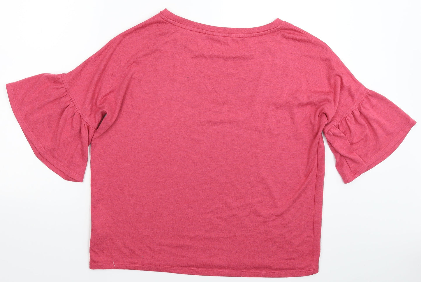 Womens UK Size M Gap Pink Basic Blouse