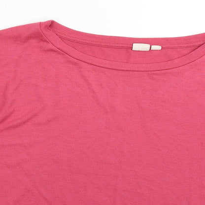 Womens UK Size M Gap Pink Basic Blouse