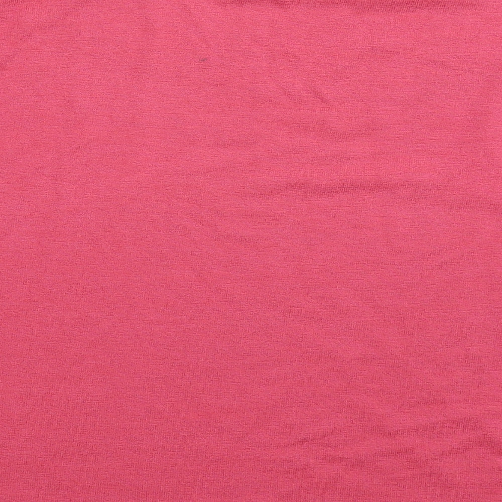Womens UK Size M Gap Pink Basic Blouse