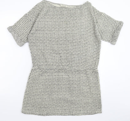 Zara Womens Beige Geometric  Mini  Size M