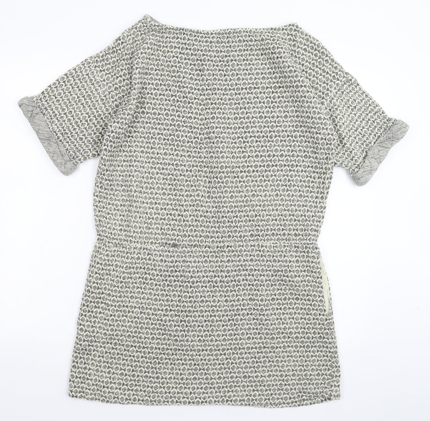 Zara Womens Beige Geometric  Mini  Size M