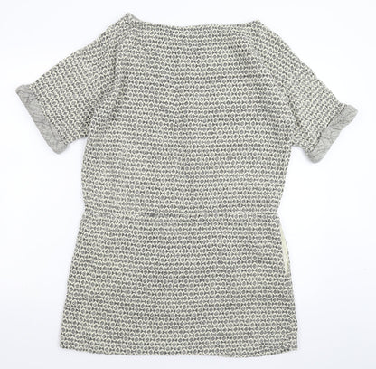Zara Womens Beige Geometric  Mini  Size M