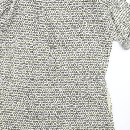 Zara Womens Beige Geometric  Mini  Size M