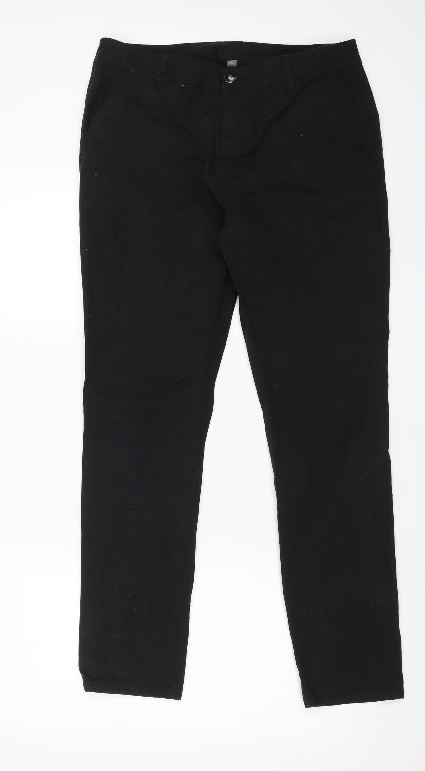 ASOS Mens Black   Trousers  Size 31 L27 in