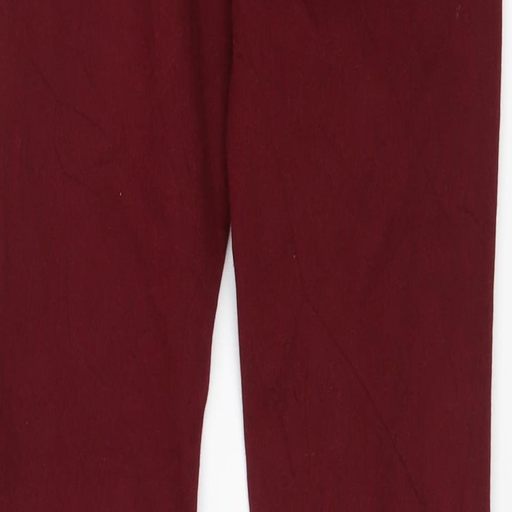 Zara Womens Red   Skinny Jeans Size 8 L26 in