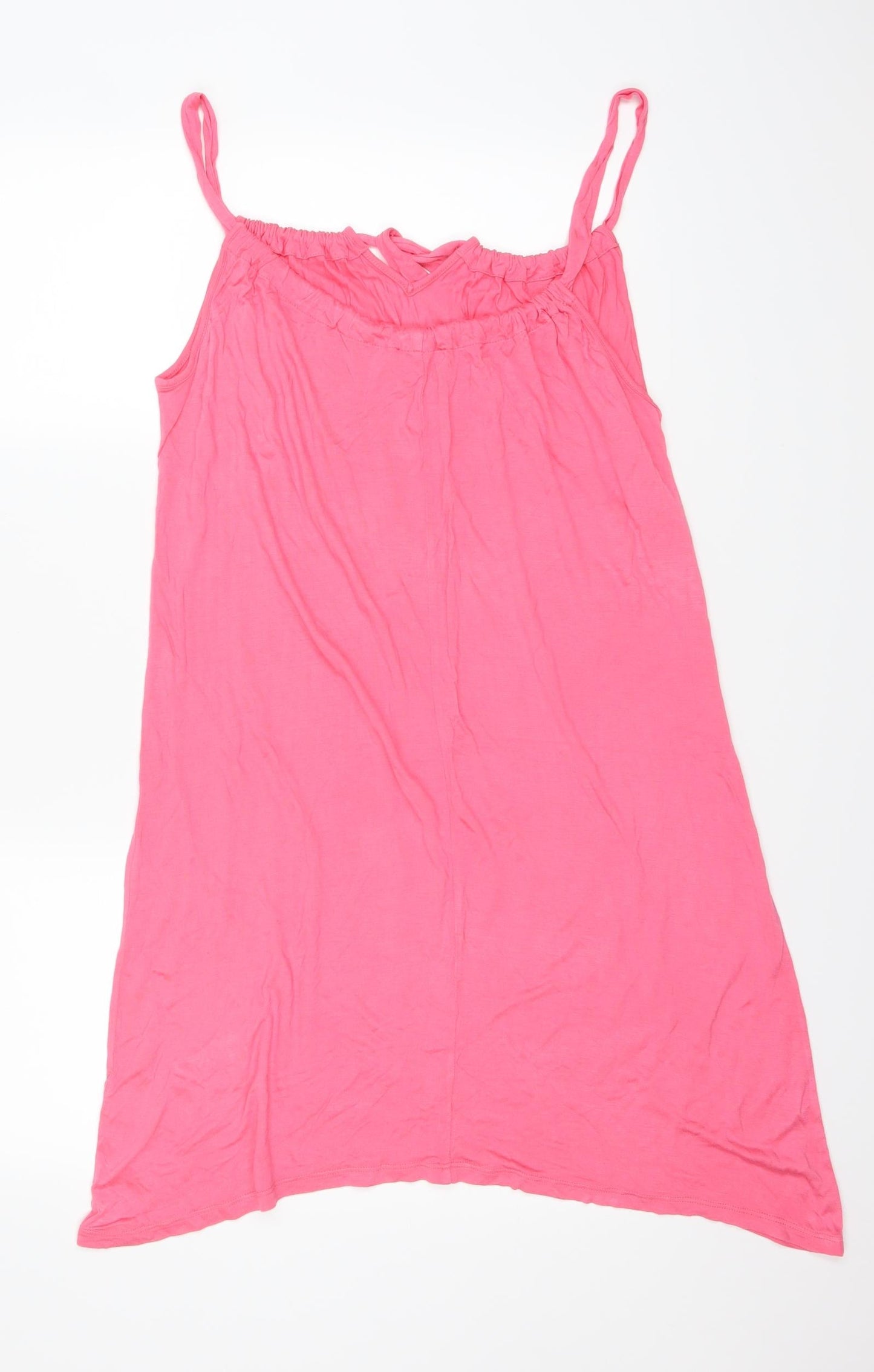 Womens UK Size 14 South Pink Basic Tank