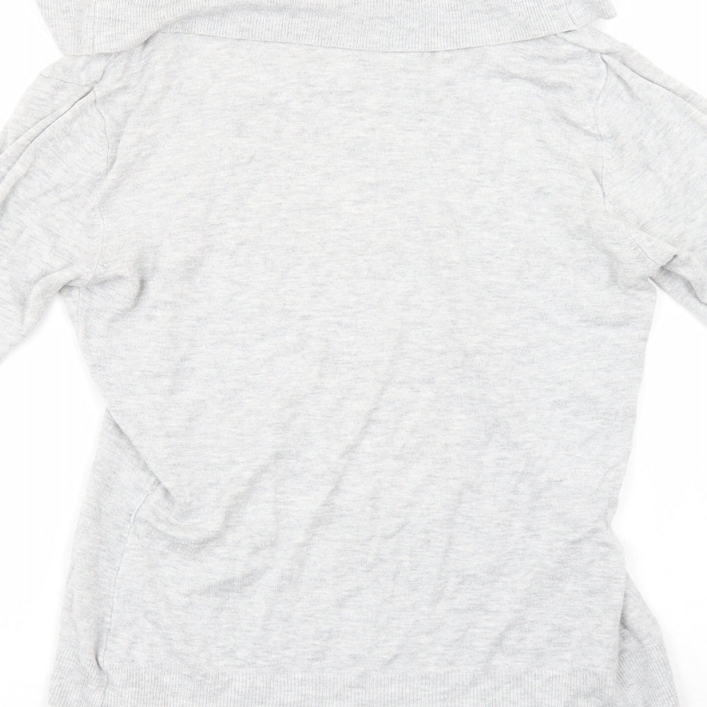 New Look Womens Grey   Pullover Jumper Size 12