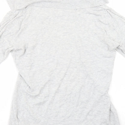 New Look Womens Grey   Pullover Jumper Size 12