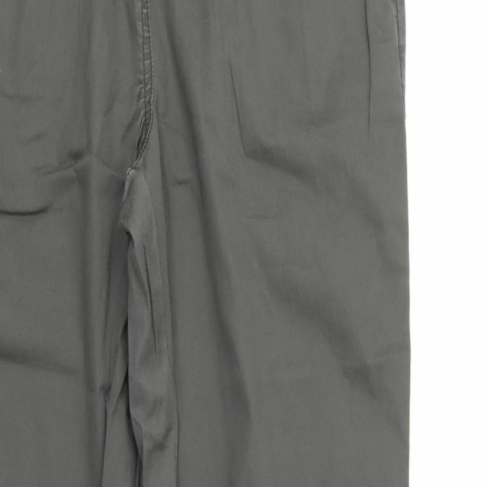 Womens UK Size 12 Moda Regular Fit  Green Trousers