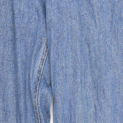 Missguided Womens Blue  Denim Skinny Jeans Size 8 L29 in