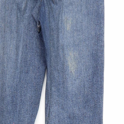 Preworn Womens Blue  Denim Skinny Jeans Size 10 L27 in