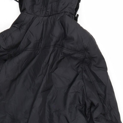 Womens UK Size  Yessica Black Parka Coat