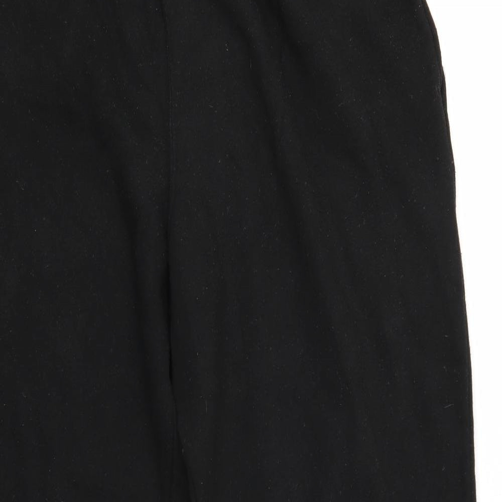 CS Active Womens Black   Sweatpants Trousers Size 2XL L27 in - Elastic Waist