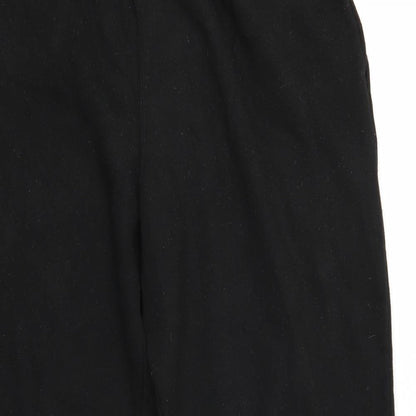 CS Active Womens Black   Sweatpants Trousers Size 2XL L27 in - Elastic Waist