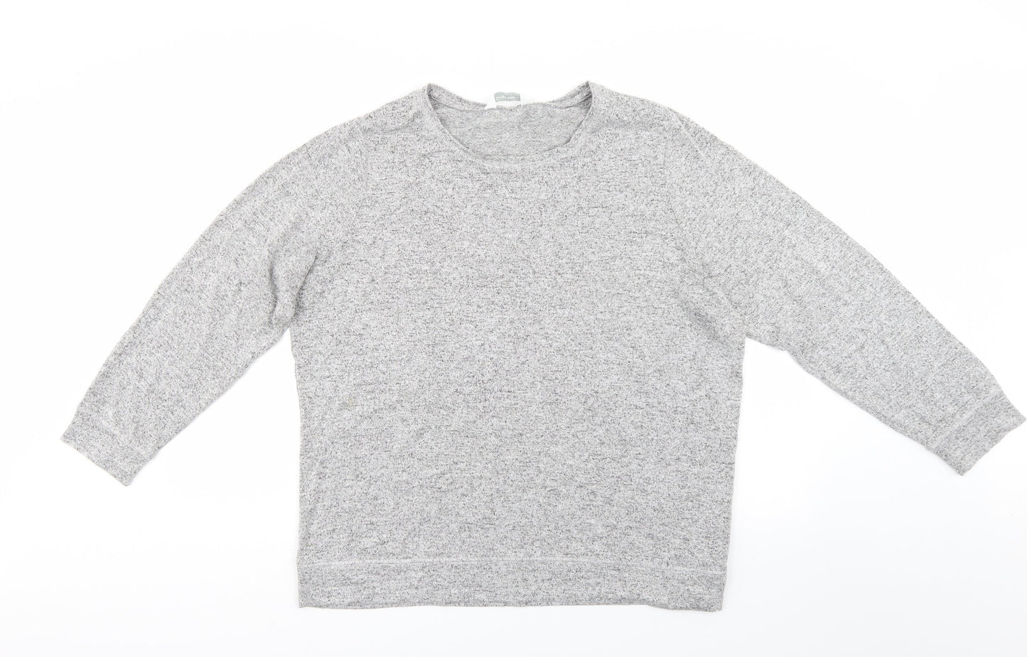 M&S Womens Grey   Pullover Jumper Size 18