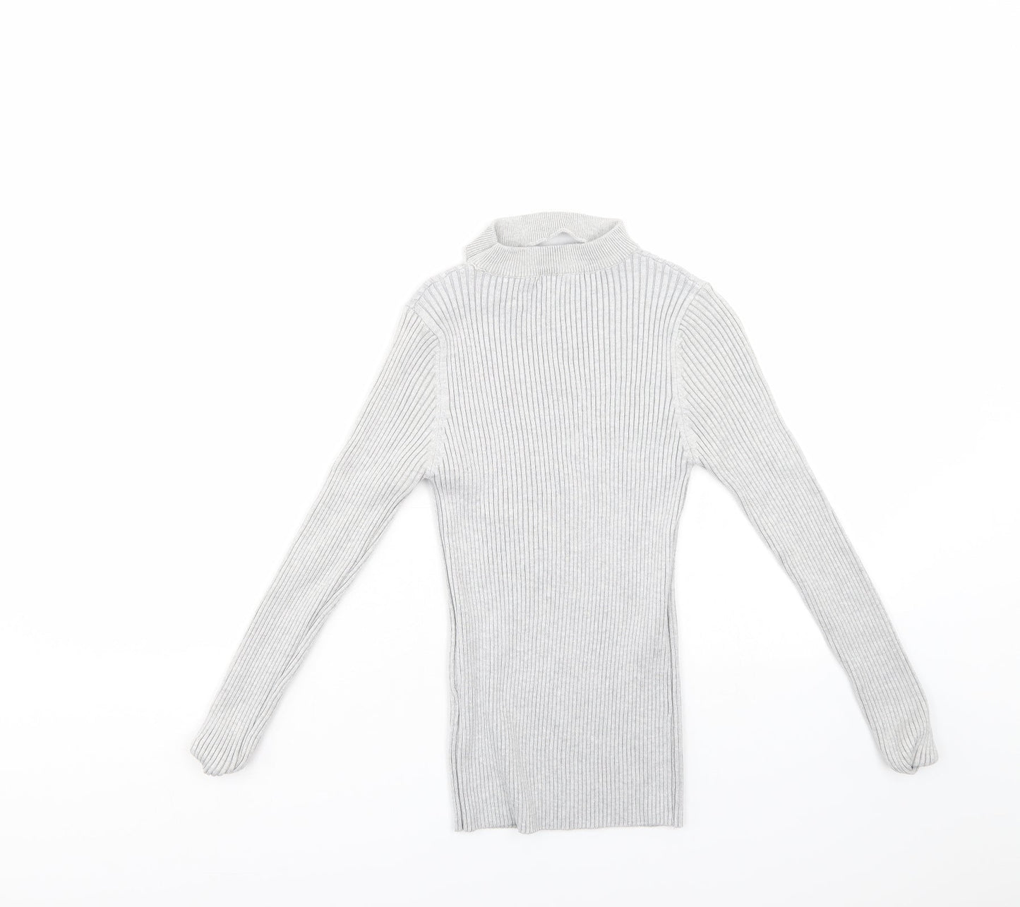 Cherry Koko Womens Grey   Pullover Jumper Size S
