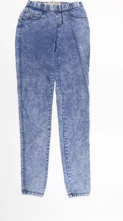 Denim & Co. Womens Blue   Jegging Jeans Size 4 L30.5 in